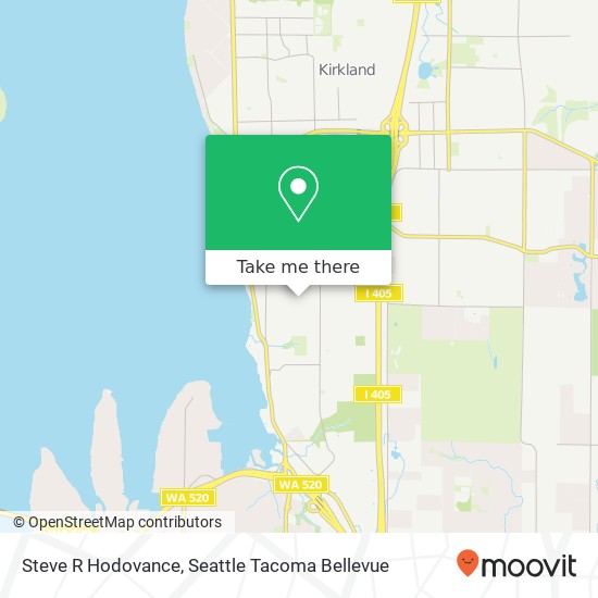 Steve R Hodovance map