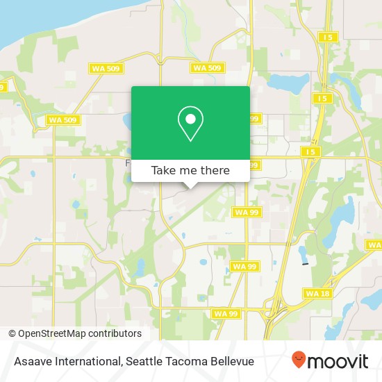 Asaave International map