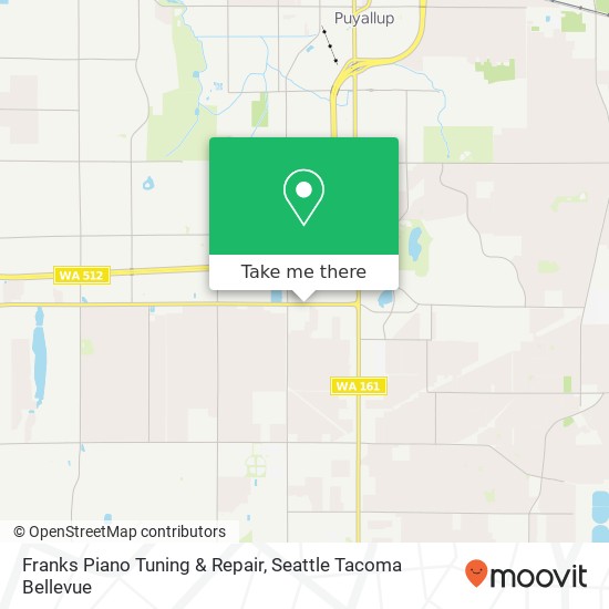 Mapa de Franks Piano Tuning & Repair