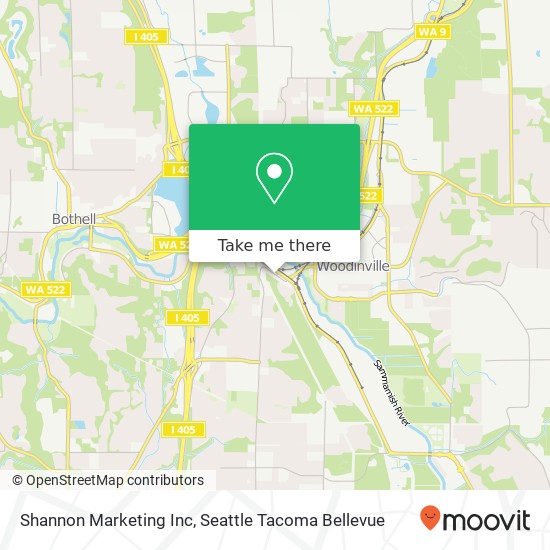 Mapa de Shannon Marketing Inc