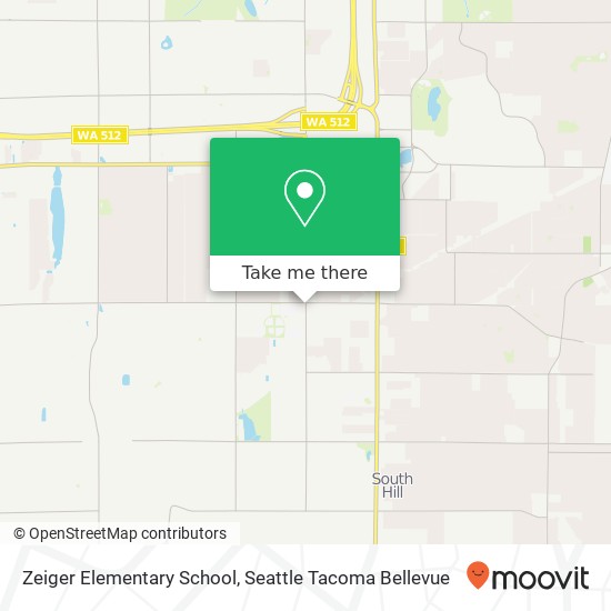 Zeiger Elementary School map