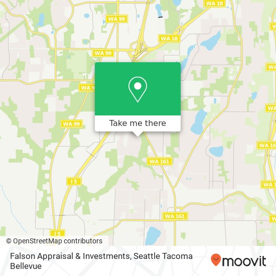 Mapa de Falson Appraisal & Investments