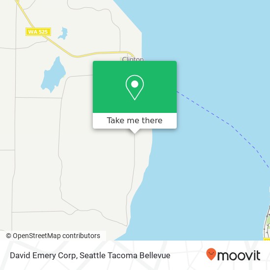 David Emery Corp map