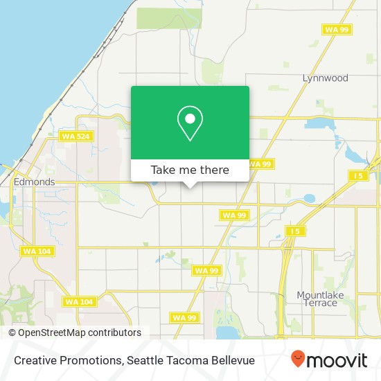 Creative Promotions map