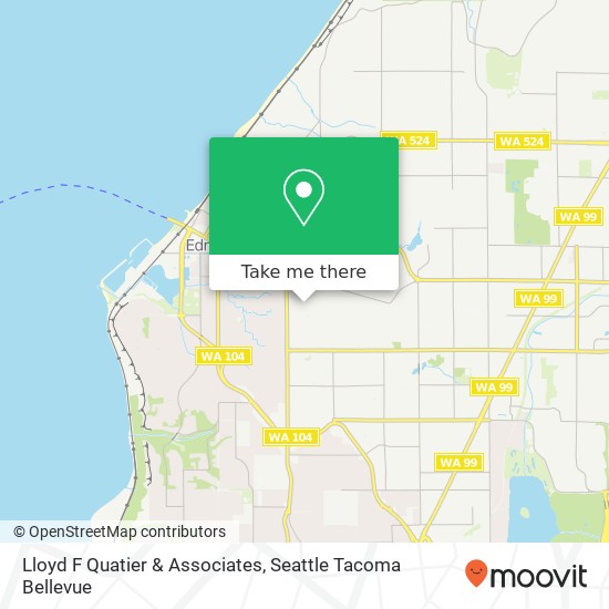 Lloyd F Quatier & Associates map