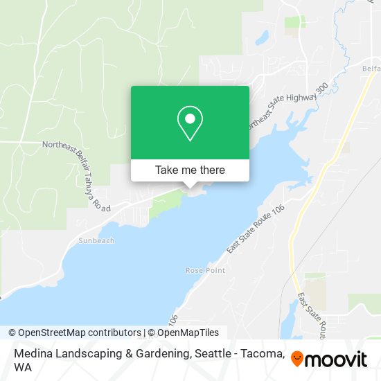 Medina Landscaping & Gardening map