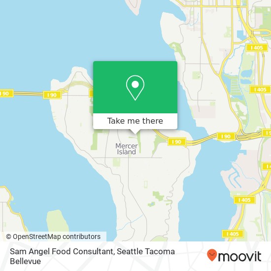 Sam Angel Food Consultant map