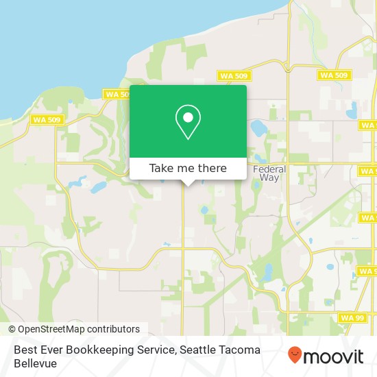 Best Ever Bookkeeping Service map