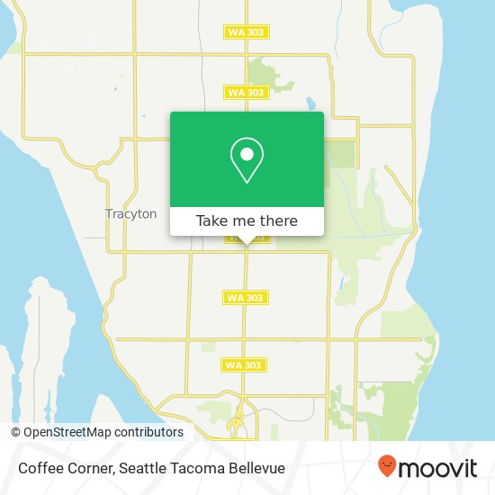 Mapa de Coffee Corner
