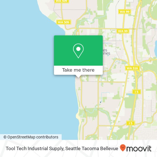 Mapa de Tool Tech Industrial Supply