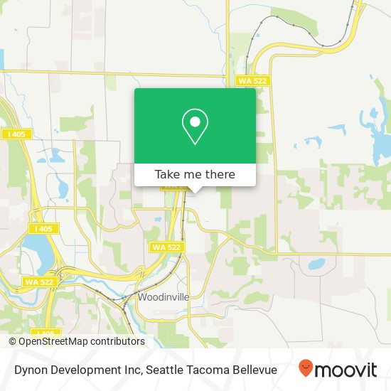 Mapa de Dynon Development Inc