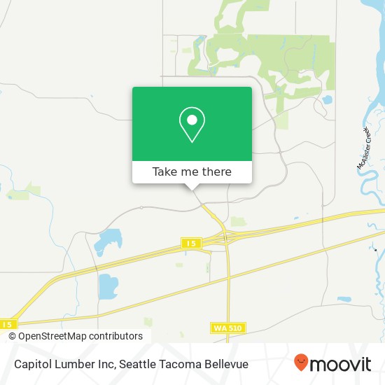 Capitol Lumber Inc map