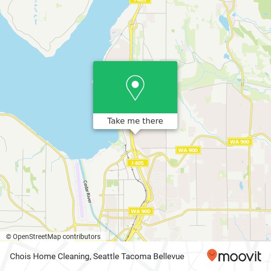 Chois Home Cleaning map