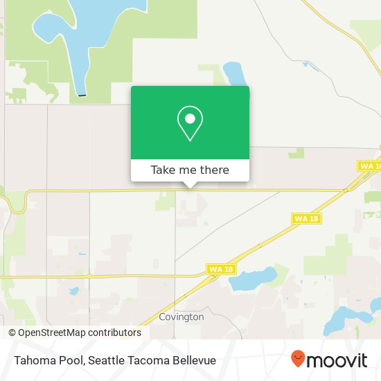 Mapa de Tahoma Pool