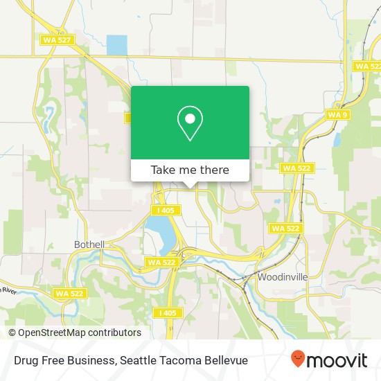 Drug Free Business map