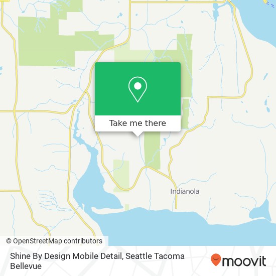 Mapa de Shine By Design Mobile Detail