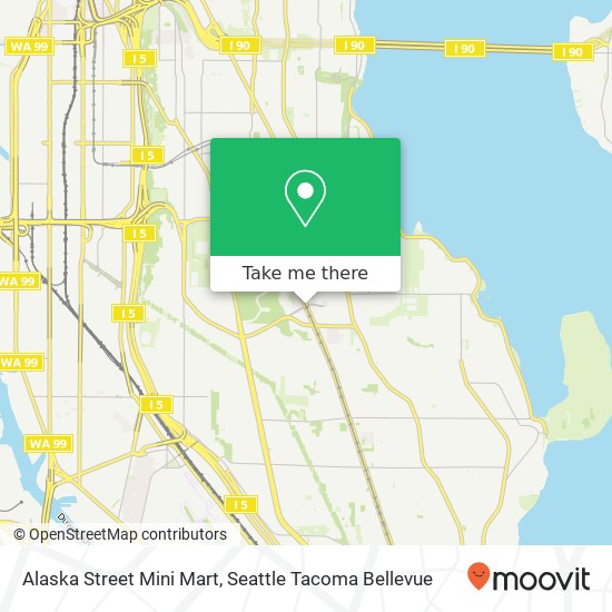 Mapa de Alaska Street Mini Mart