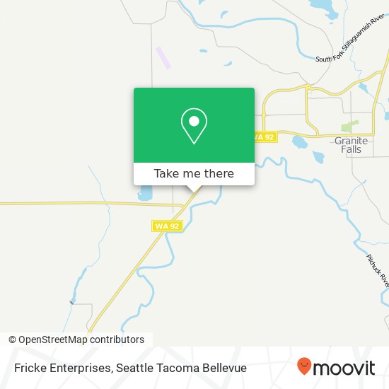 Fricke Enterprises map