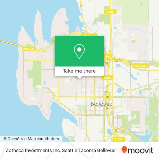 Zotheca Investments Inc map