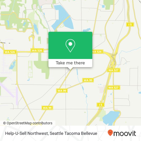 Mapa de Help-U-Sell Northwest