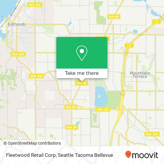 Fleetwood Retail Corp map