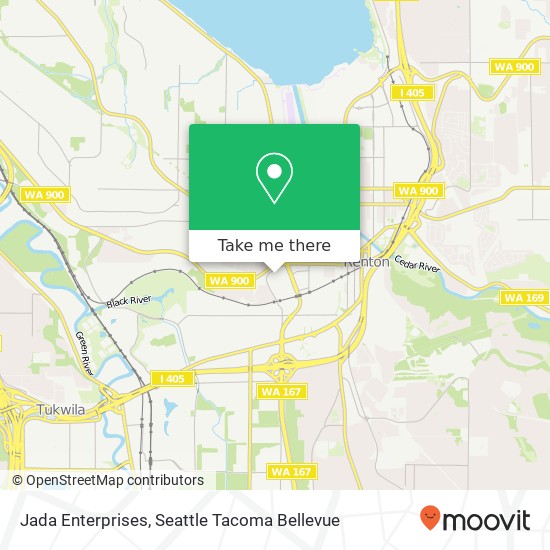 Jada Enterprises map