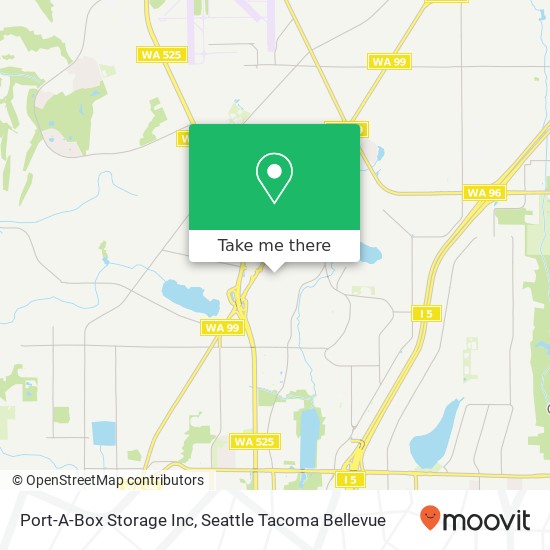 Mapa de Port-A-Box Storage Inc