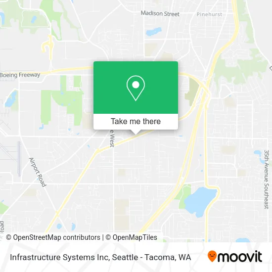 Mapa de Infrastructure Systems Inc