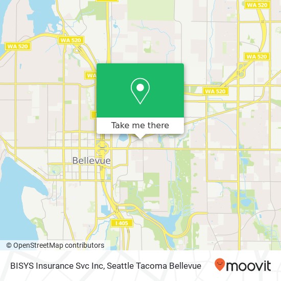 BISYS Insurance Svc Inc map