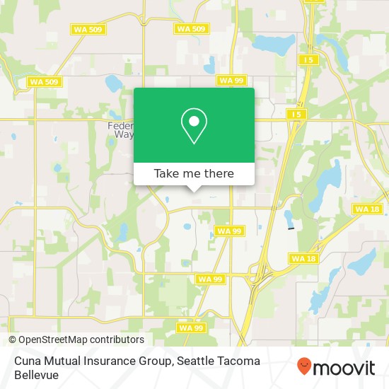 Cuna Mutual Insurance Group map
