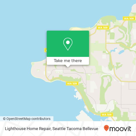 Lighthouse Home Repair map