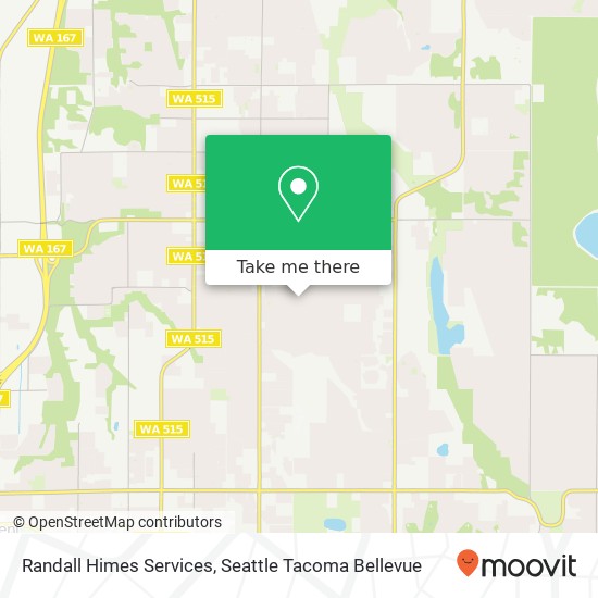 Randall Himes Services map