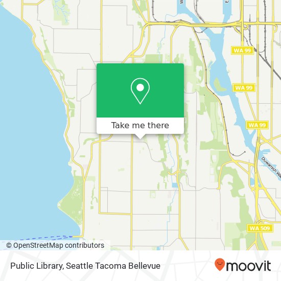 Public Library map