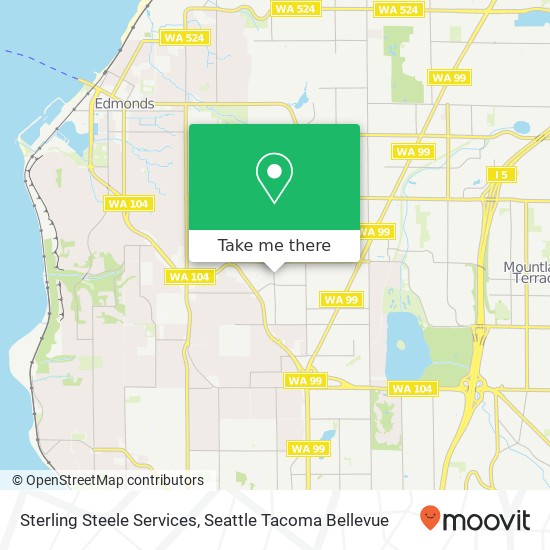 Sterling Steele Services map