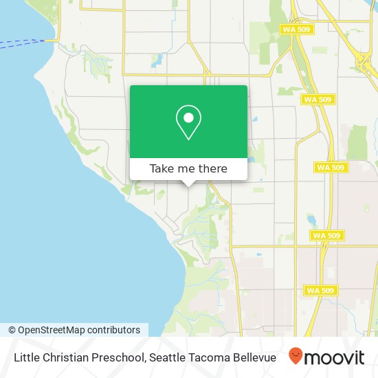 Little Christian Preschool map