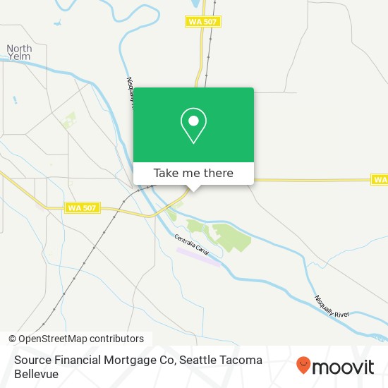 Source Financial Mortgage Co map