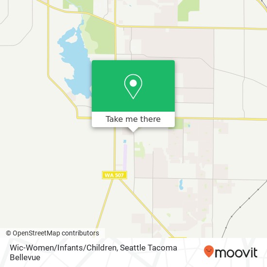 Wic-Women/Infants/Children map