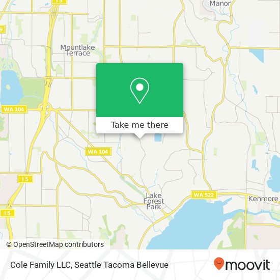 Mapa de Cole Family LLC
