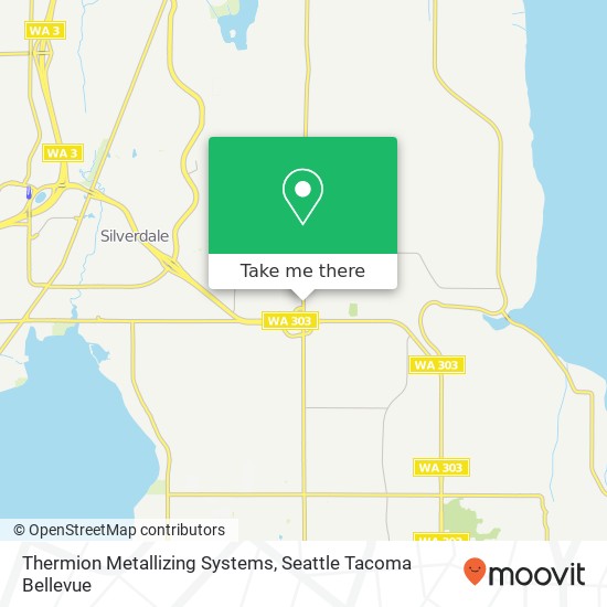 Mapa de Thermion Metallizing Systems