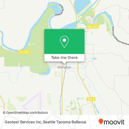 Mapa de Geotest Services Inc