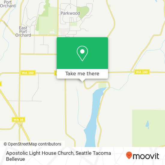 Mapa de Apostolic Light House Church