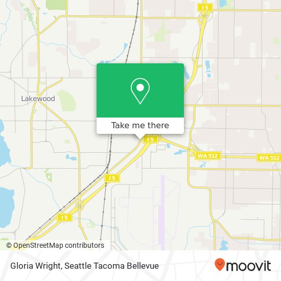 Gloria Wright map