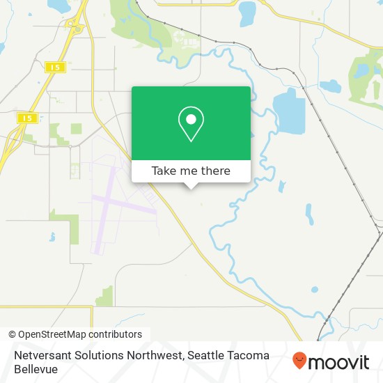 Mapa de Netversant Solutions Northwest