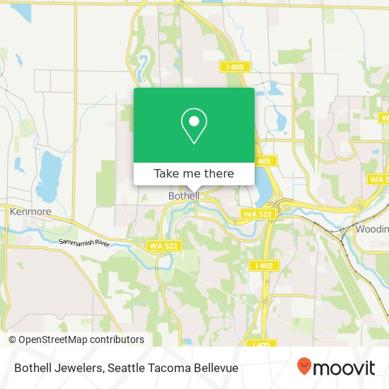 Mapa de Bothell Jewelers