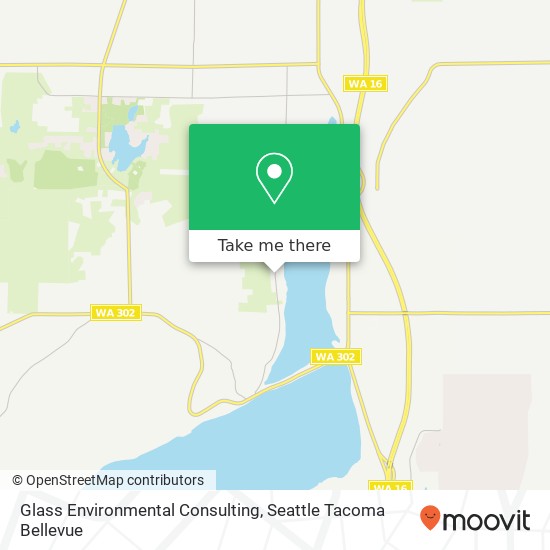 Mapa de Glass Environmental Consulting