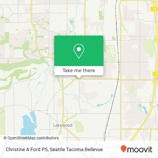 Christine A Ford PS map