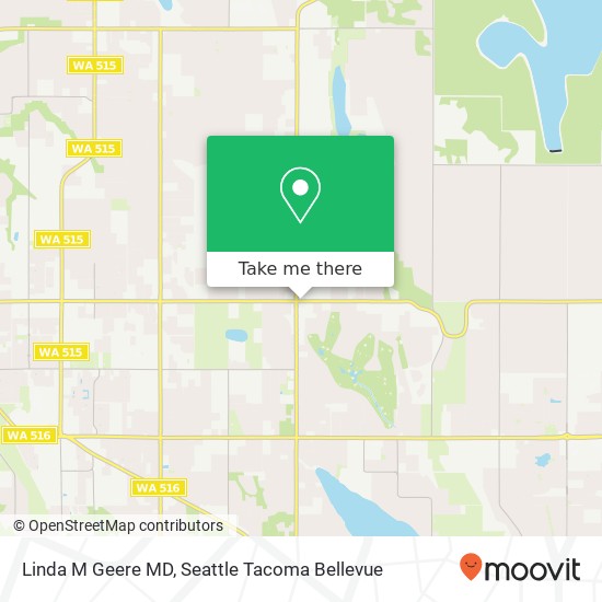 Linda M Geere MD map