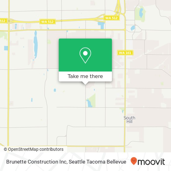 Brunette Construction Inc map
