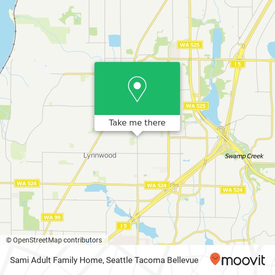 Sami Adult Family Home map