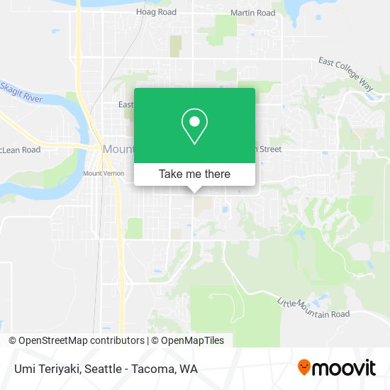Umi Teriyaki map